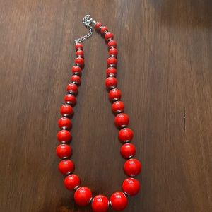 Paparazzi red necklace